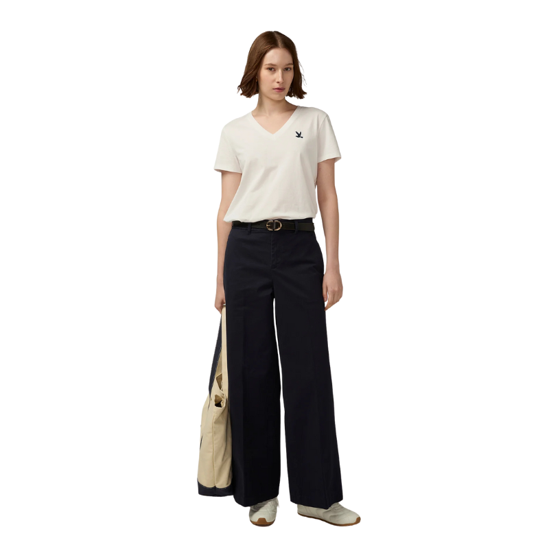 กางเกงชิโน่ขากว้าง