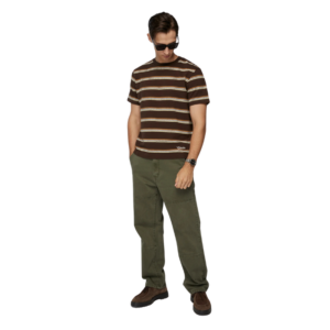 เสื้อยืดลายทางมีเท็กซ์เจอร์